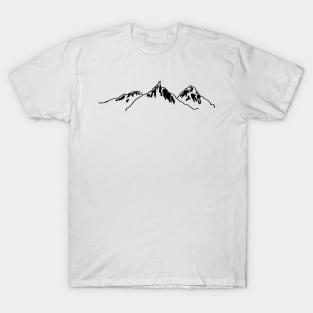 Messy Mountains T-Shirt